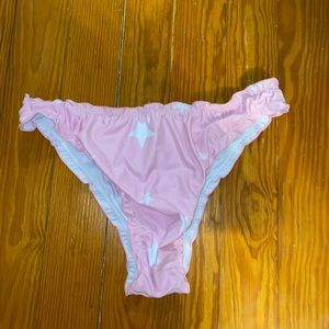 baby pink cheeky bikini bottoms !